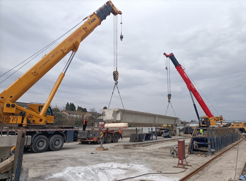 長虹初起，可堪臥波——廣元市擺宴壩嘉陵江大橋（昭化連接線）工程建設(shè)側(cè)記